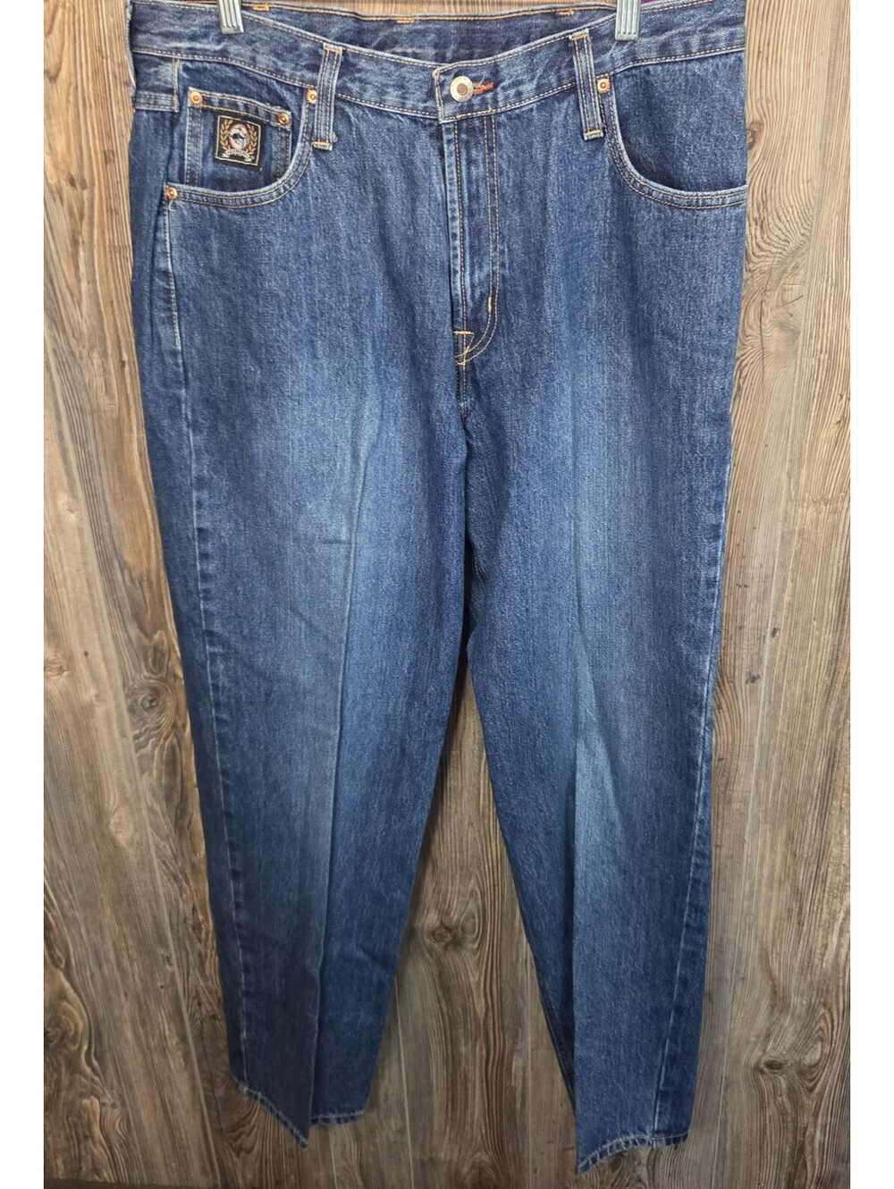 Cinch Denim Blue Jeans Men Size 36x32 Black Label Western Cowboy Rodeo Ranch